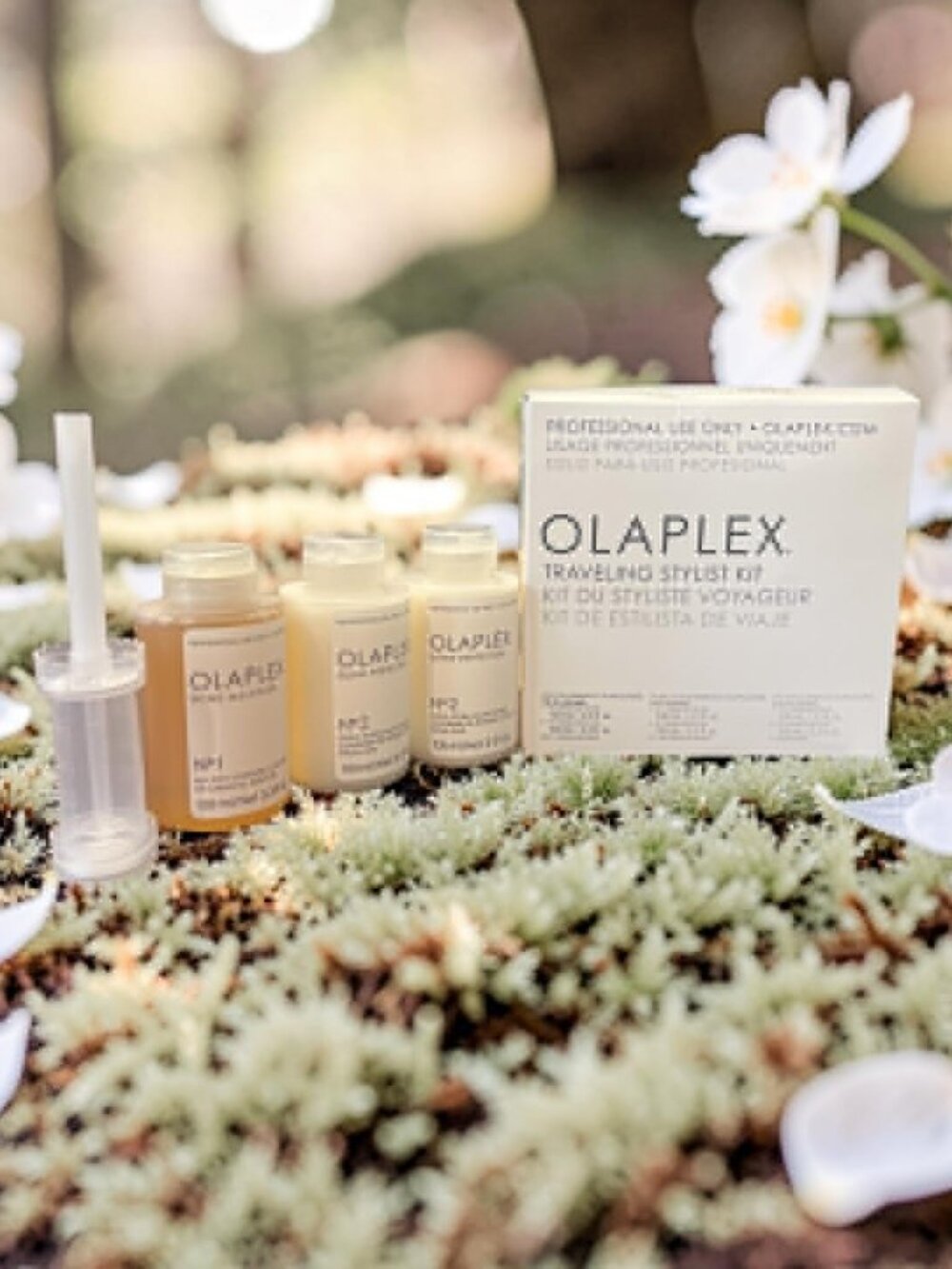 Olaplex Traveling Stylist Kit: 1 # 1 & 2 Size 3.3 oz Pro Bond Repair Treatment